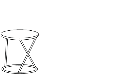 Colmere Round Occasional Table