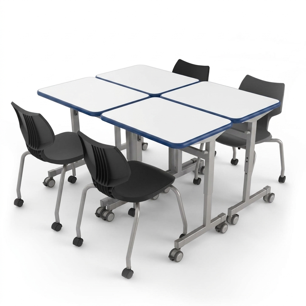 Silhouette Sit-Stand Student Desk